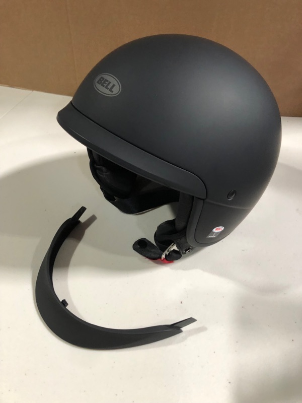 Photo 2 of BELL Custom 500 Helmet (Matte Black - Large) Large Matte Black