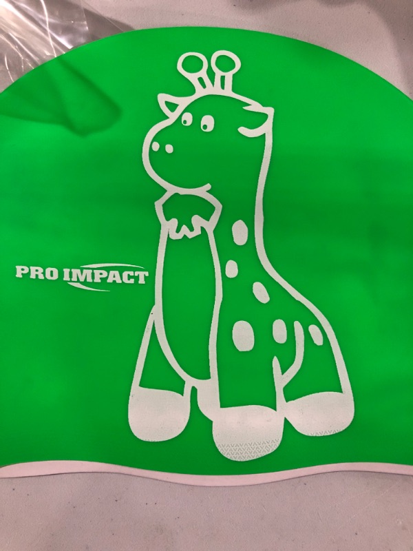 Photo 2 of pro impact unisex water proof swimming cap 