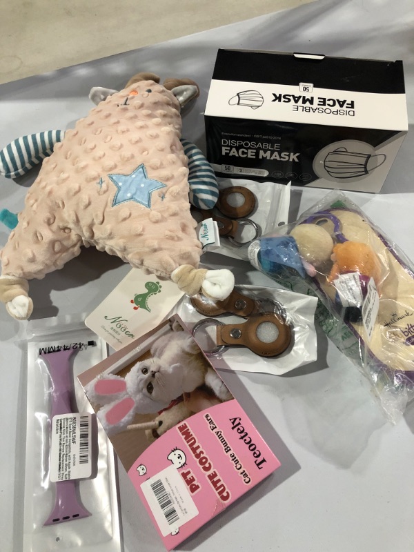 Photo 1 of bag of household  and kid items 