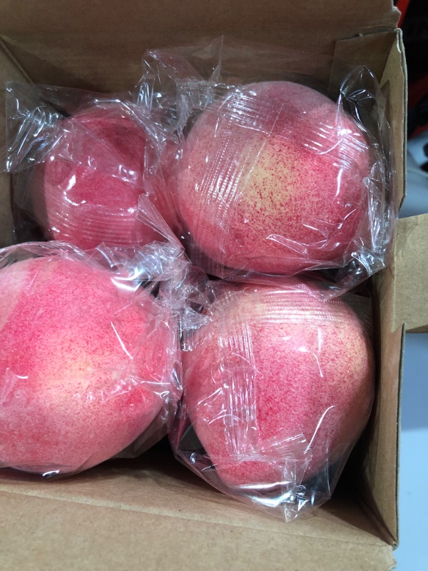 Photo 2 of BigOtters 16PCS Artificial Fruit Peach