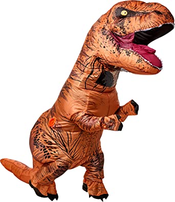 Photo 1 of Adult Original Inflatable Dinosaur Costume, T-Rex, Standard