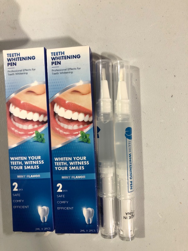 Photo 1 of 2 pack SANHE Teeth Whitening Pen for Sensitive Teeth, Safe & Effective, Painless Treatments for Tooth Whitening, Easy Care