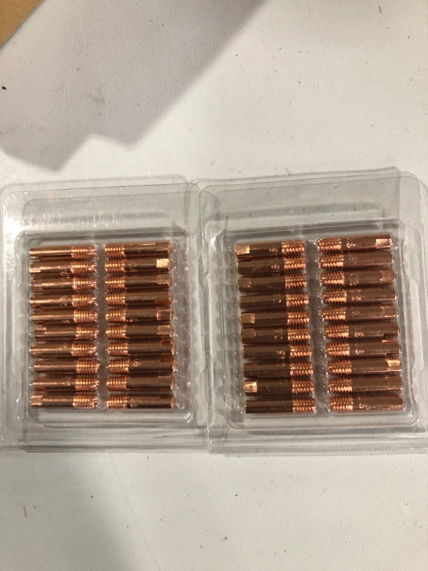 Photo 2 of 5 box count of 40 Pcs MIG Welding Contact Tips 11-35 (0.035") Replacement for Lincoln/Magnum 100L & Tweco Mini #1 