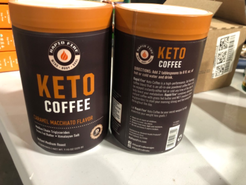 Photo 1 of 2 packs 7.93 Oz Keto Caramel Macchiato Coffee