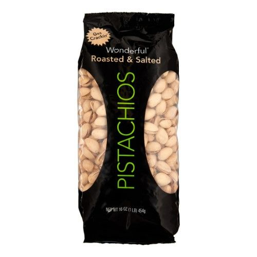 Photo 1 of 6 PACKS Wonderful Pistachios Roasted & Salted - 16oz
