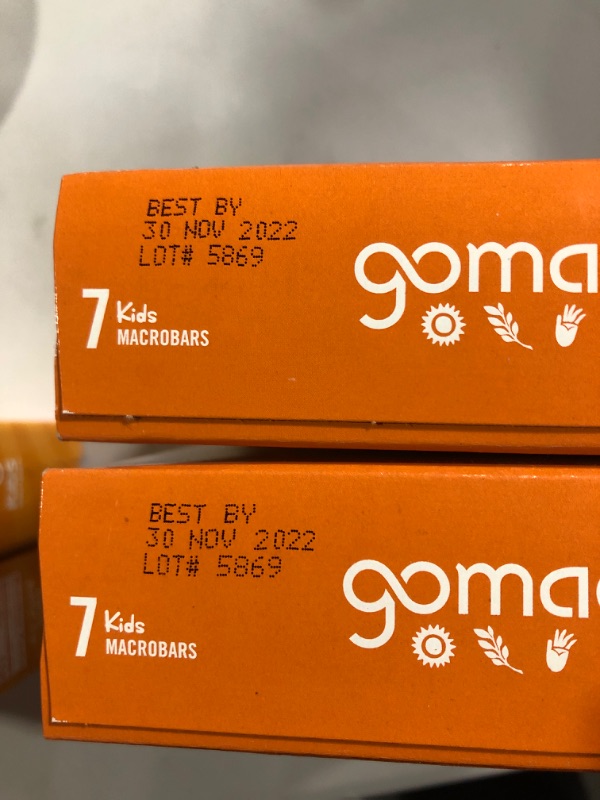 Photo 2 of 2 PACK GoMacro Kids MacroBar, Peanut Butter Cup 7 Bars (0.9 Oz Each)
