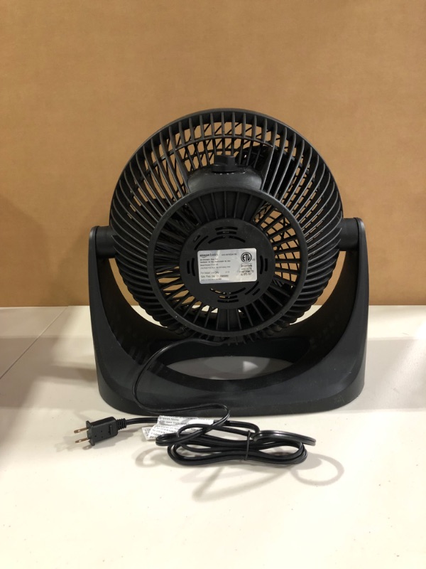 Photo 3 of Amazon Basics 3 Speed Small Room Air Circulator Fan, 11-Inch 11-Inch Air Circulator Fan