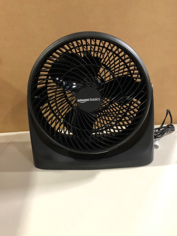 Photo 2 of Amazon Basics 3 Speed Small Room Air Circulator Fan, 11-Inch 11-Inch Air Circulator Fan