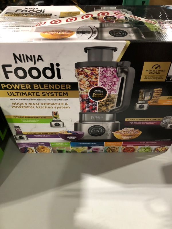 Photo 2 of **SEE NOTES** Ninja SS401 Foodi Power Blender Ultimate System with 72 oz Blending & Food Processing