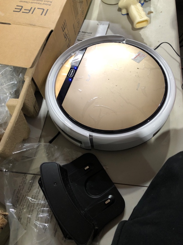 Photo 2 of ILIFE Robot Vacuum and Mop Combo - Smart Robotic Vacuum Cleaner 