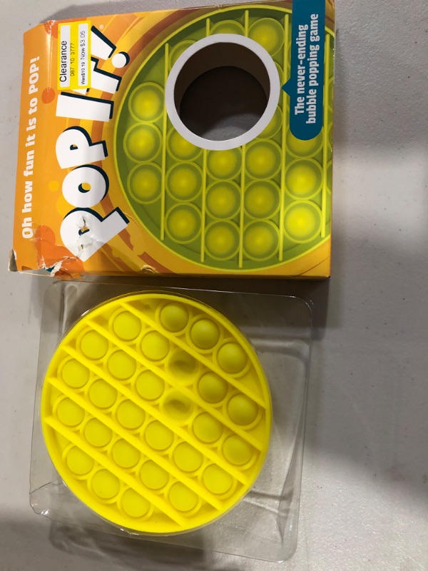 Photo 2 of bundle of 9 Chuckle  Roar Pop It! The Original Take Anywhere Bubble Popping Fidget and Sensory Game