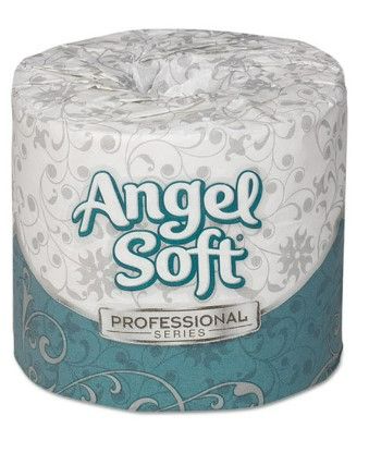 Photo 1 of Angel Soft Professional Series Toilet Paper, 2-Ply, 80/Carton
