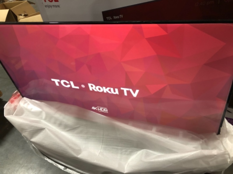 Photo 2 of TCL 75-inch Class 4-Series 4K UHD HDR Smart Roku TV – 75S435, 2021 Model 75 in TV Only