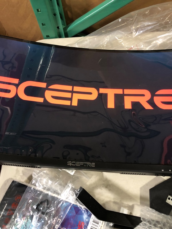 Photo 3 of Sceptre Curved 32" Gaming Monitor Up to 240Hz 1ms 99% sRGB AMD FreeSync Premium Build-in Speakers, HDMI x3 Displayport Machine Black (C325B-FWD240) Curved 32" 240Hz