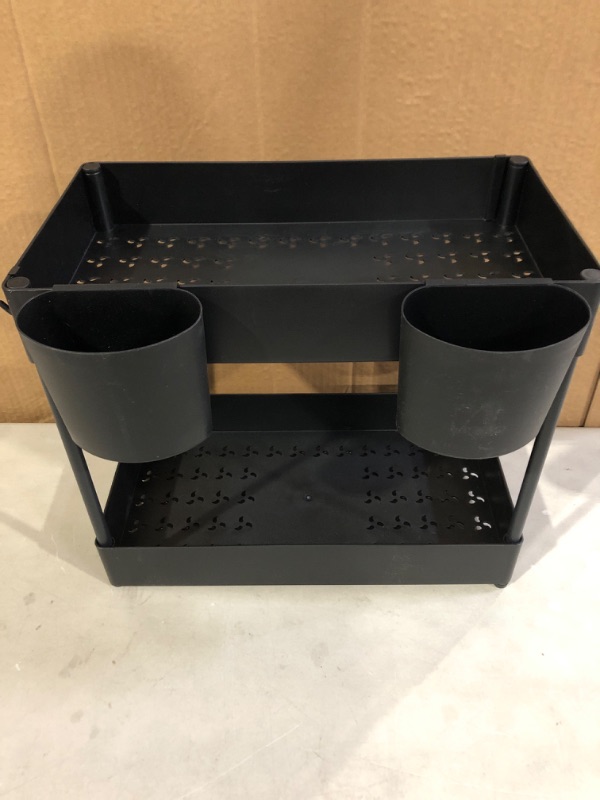 Photo 1 of Hekaty 2PCS Under Sink Organizer Shelf Multi-purpose
