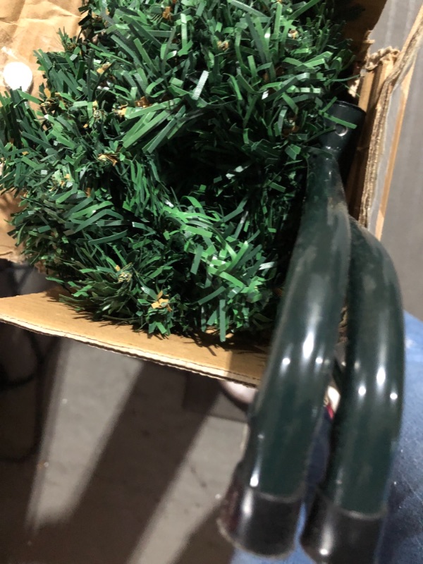 Photo 2 of 4 Ft Premium Christmas Tree with 320 Tips for Fullness 