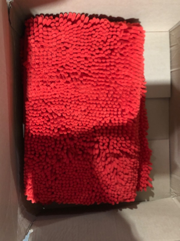 Photo 2 of Bathroom Rugs Sets 2 Piece Chenille Bath Mat Set