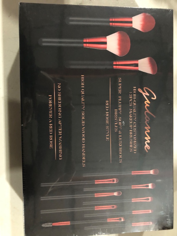 Photo 2 of 12 Piece Premium Professional Makeup Brush Set