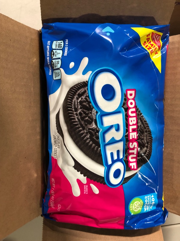 Photo 2 of 120 oz Family Size Double Stuff Oreos, (6 packages)