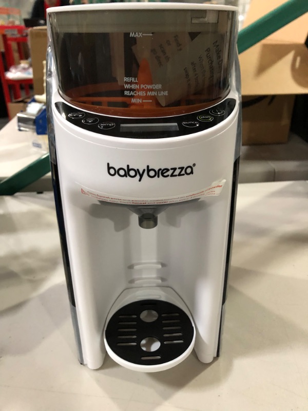 Photo 3 of New and Improved Baby Brezza Formula Pro Advanced Formula Dispenser Machine - Automatically Mix a Warm Formula Bottle Instantly - Easily Make Bottle with Automatic Powder Blending