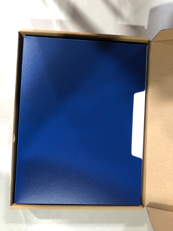 Photo 2 of SUNNUYCARE Binder with Plastic Sleeves 60-Pocket - Presentation Book 8.5x11 (Blue) 