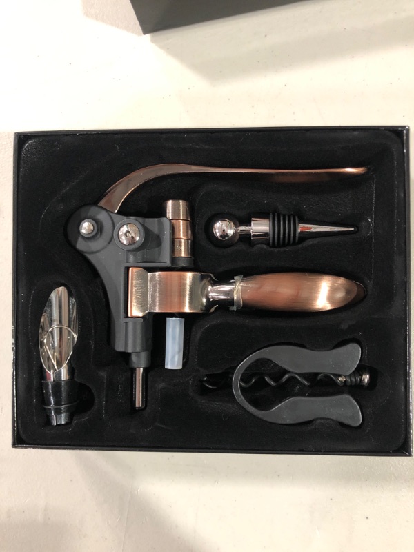 Photo 2 of  Holleringlan Wine Bottle Opener Corkscrew Set 
