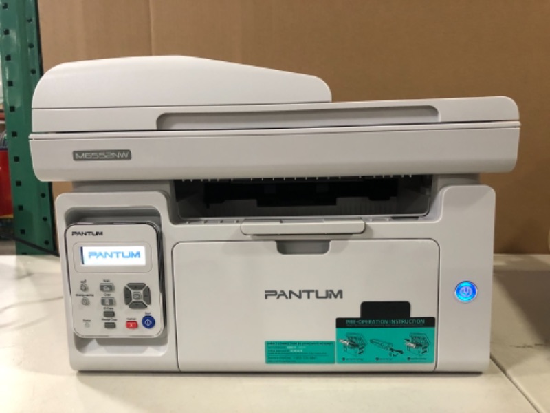 Photo 2 of Pantum M6552NW All-in-One Wireless Monochrome Laser Printer Home Office - Print Copy Scan, Speed Up to 23 ppm, 50-Sheet ADF, 150 Large Paper Capacity.