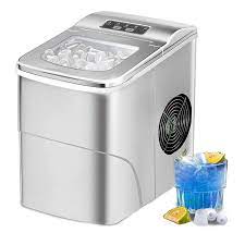 Photo 1 of [USED] Smad Countertop Ice Maker Machine - 26 lbs Ice per Day - Silver
