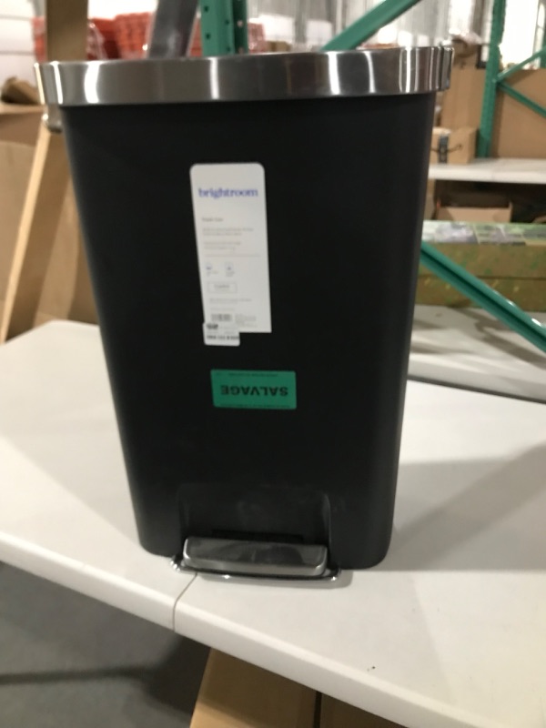 Photo 2 of 50L Plastic Front Stage Step Trash Can - Brightroom