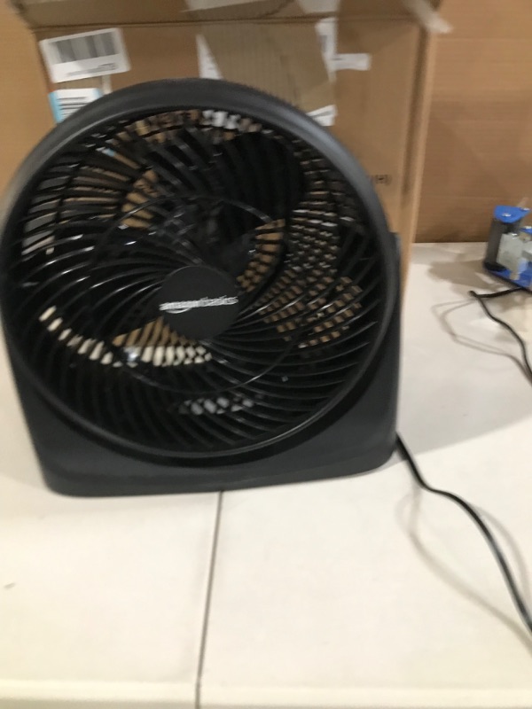 Photo 2 of Amazon Basics 3 Speed Small Room Air Circulator Fan, 11-Inch 11-Inch Air Circulator Fan