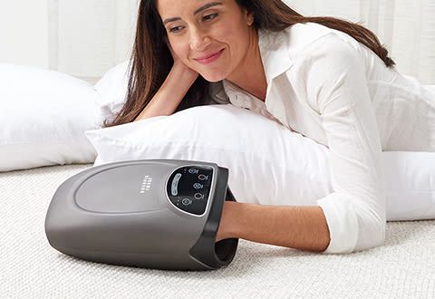 Photo 1 of 
Ultimate hand relaxation - Comfier Electric Hand massagers are specially designed to adopt compression to pamper every part of your hand and work on the fingers and knuckles to ensure total relaxation. The massager helps soothe any knots and effectively 