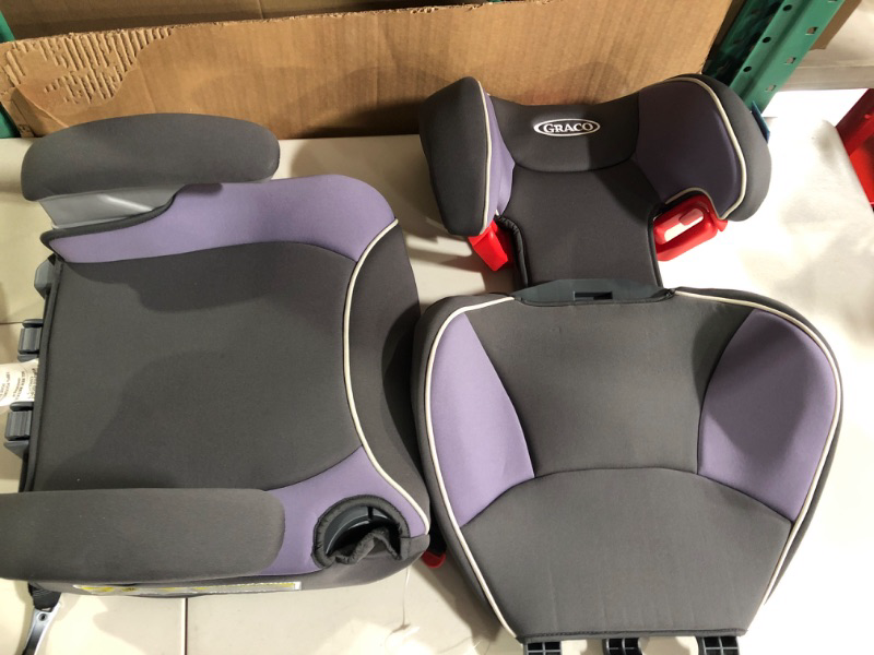 Photo 2 of Raco Affix Highback Booster Seat with Latch System, Grapeade