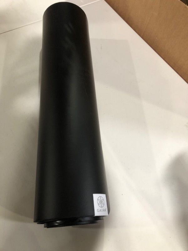 Photo 2 of (Black) Gaiam Yoga Mat