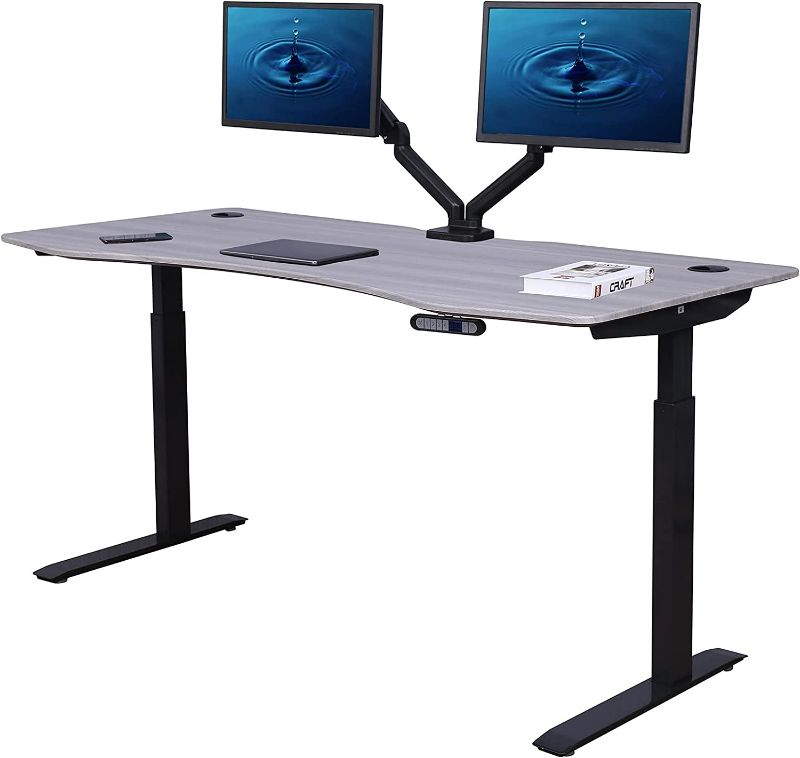 Photo 1 of *****LEGS ONLY*****ApexDesk AX7133GRY Elite Pro Series Electric Height Adjustable Standing Desk (71",60")