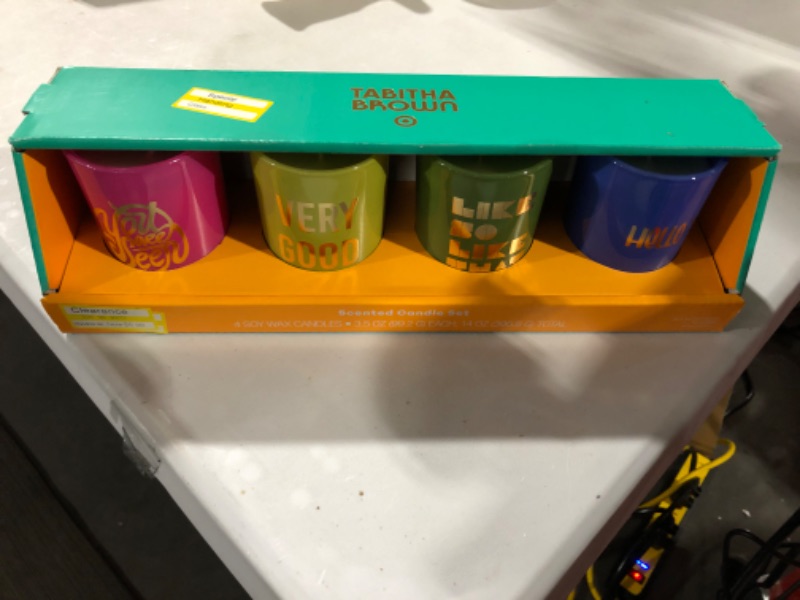 Photo 2 of 4pk Candles Set - Tabitha Brown for Target