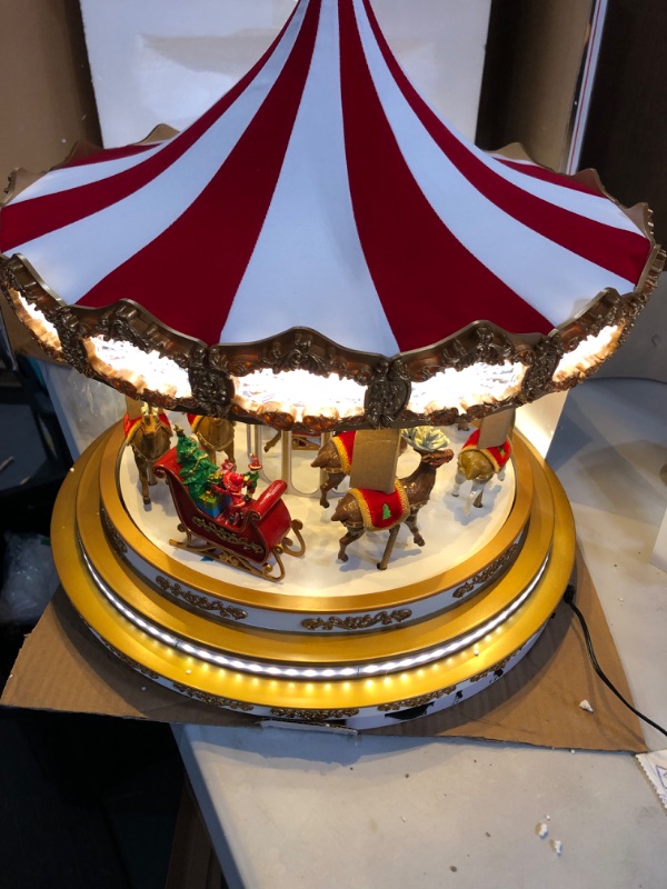Photo 1 of *PARTS ONLY*
Regal Christmas Carousel