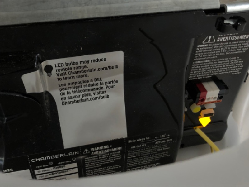 Photo 1 of Chamberlain B2405 Garage Door Opener 0.5 HP Belt Drive WiFi Compatible