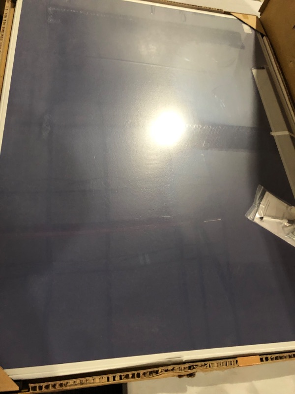 Photo 2 of Amazon Basics Magnetic Dry Erase White Board, 24 x 18-Inch Whiteboard - Silver Aluminium Frame