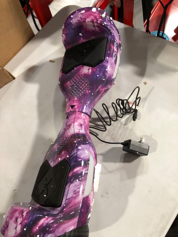 Photo 3 of **SEE NOTES**Hover-1 Helix Electric Hoverboard | 7MPH Top Speed, 4 Mile Range, 6HR Full-Charge, Built-in Bluetooth Speaker, Rider Modes: Beginner to Expert Hoverboard Galaxy