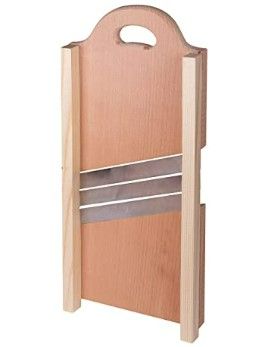 Photo 1 of CKG Heavy Duty Stainless Steel Wooden Mandolin Cabbage Shredder Slicer