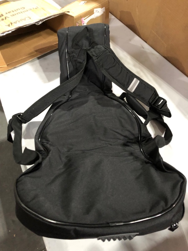 Photo 2 of CAHAYA Electric Guitar Bag Premium Padded Gig Bag Soft Case 0.5inch Thick Padding with Reflective Bands CY0201