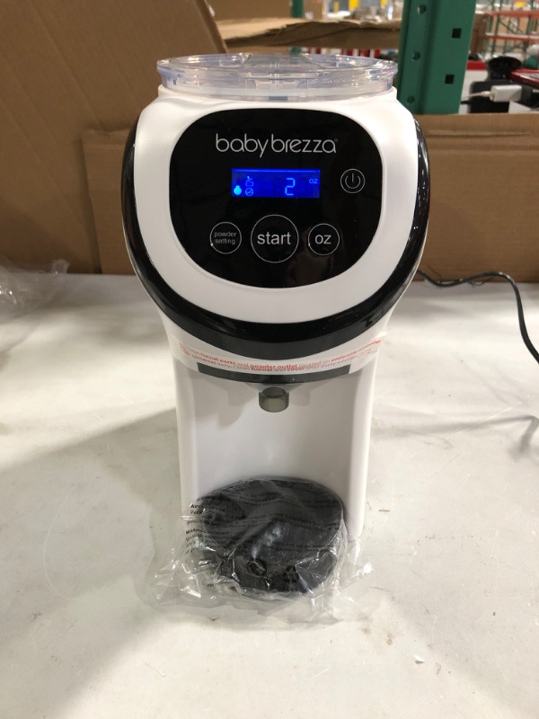 Photo 2 of Baby Brezza Formula Pro Mini Baby Formula Maker – Small Baby Formula Mixer Machine Fits Small Spaces and is Portable for Travel– Bottle Makers Makes The Perfect Bottle for Your Infant On The Go