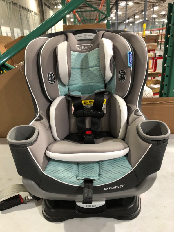 Photo 2 of Graco Extend2Fit Convertible Car Seat, Ride Rear Facing Longer with Extend2Fit, Spire 2-in-1 Spire