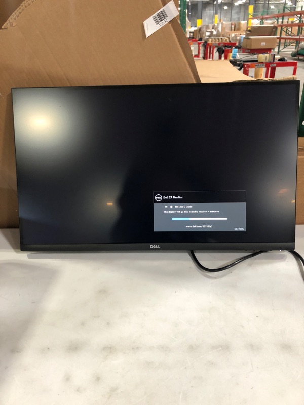 Photo 2 of Dell S2722QC 27-inch 4K USB-C Monitor - UHD (3840 x 2160) Display, 60Hz Refresh Rate, 8MS Grey-to-Grey Response Time (Normal Mode), Built-in Dual 3W Speakers, 1.07 Billion Colors - Platinum Silver 27 Inches S2722HC