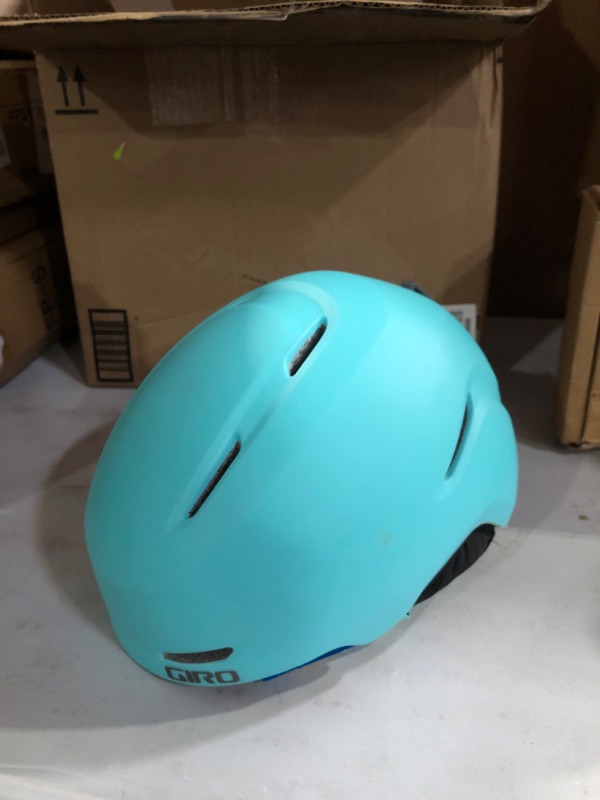 Photo 3 of [USED] Giro Spur MIPS Kids Ski Helmet - Snowboard Helmet for Youth, Toddler, Boys & Girls Matte Glaze Blue S (52-55.5cm)