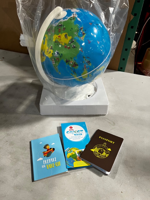 Photo 2 of  Earth and World of Dinosaurs (app Based) Set of 2 Interactive AR Globes for STEM Learning at Home