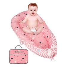 Photo 1 of Dora Momoko Baby Lounger - Pink Floral [SEE PIX FOR PATTERN]