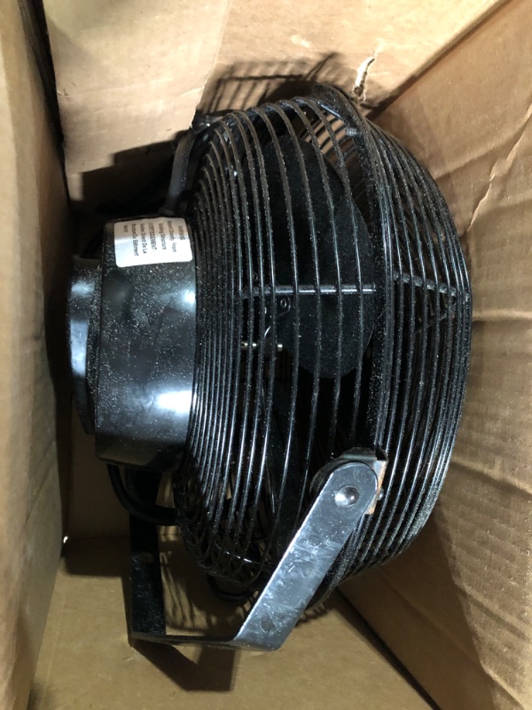 Photo 1 of Air King 9312 Powder-Coated Steel Multi-Mount Wall Fan, Black