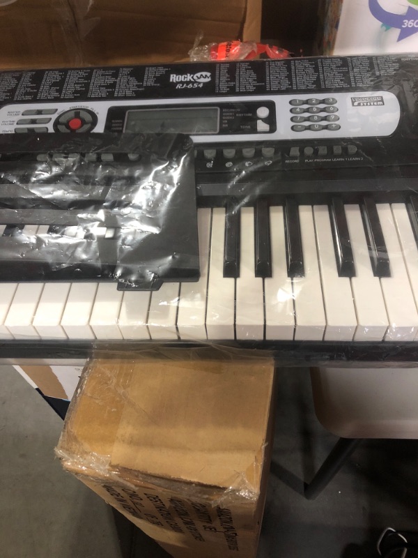 Photo 4 of  Portable Electronic Keyboard with Interactive LCD Screen & Includes Piano Maestro Teaching App with 30 Songs 