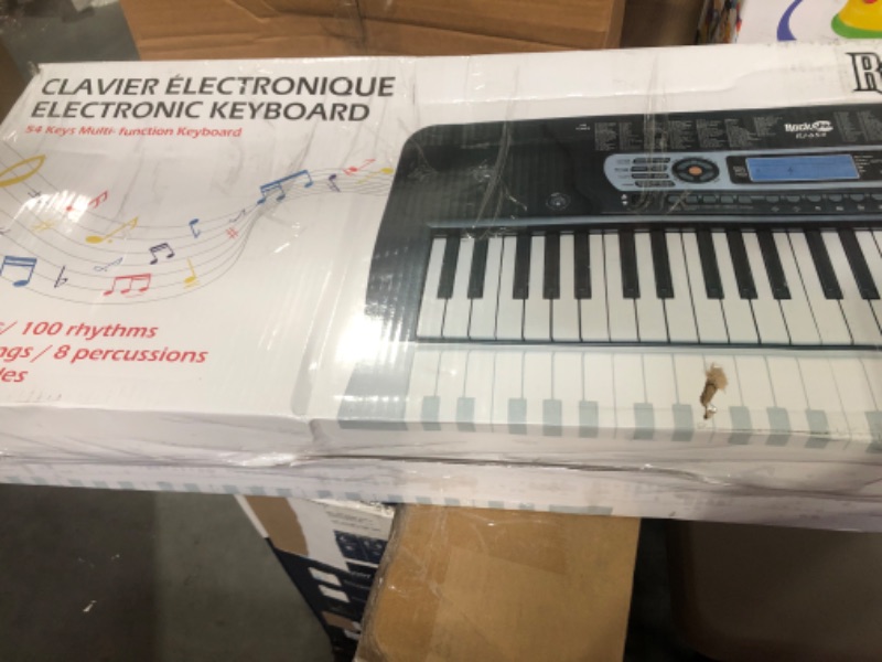 Photo 2 of  Portable Electronic Keyboard with Interactive LCD Screen & Includes Piano Maestro Teaching App with 30 Songs 